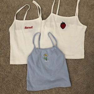 BUNDLE crop tops